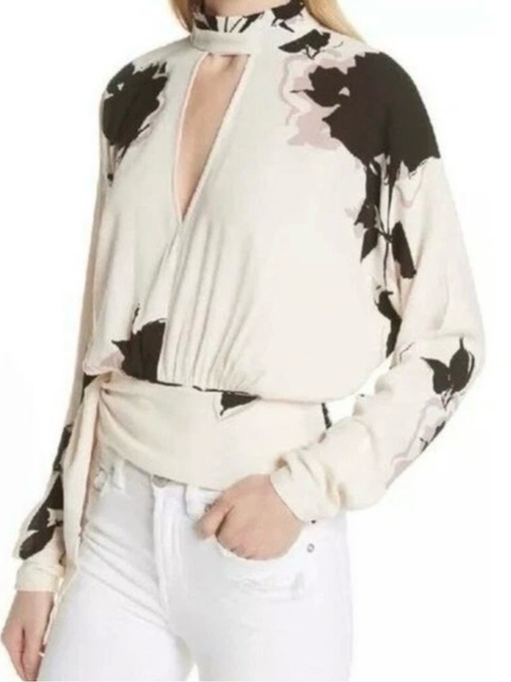 Free people, say you love me blouse, M